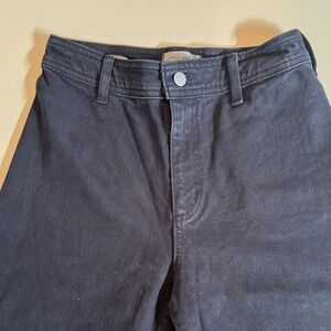 Universal Thread Faded Black Denim Ankle Jeans